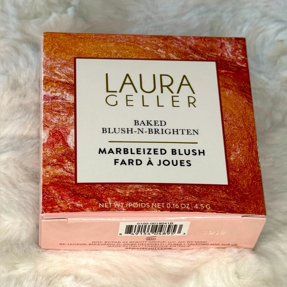 Laura Geller Baked Blush-n- brighten Marbleized Blush - New in Box
